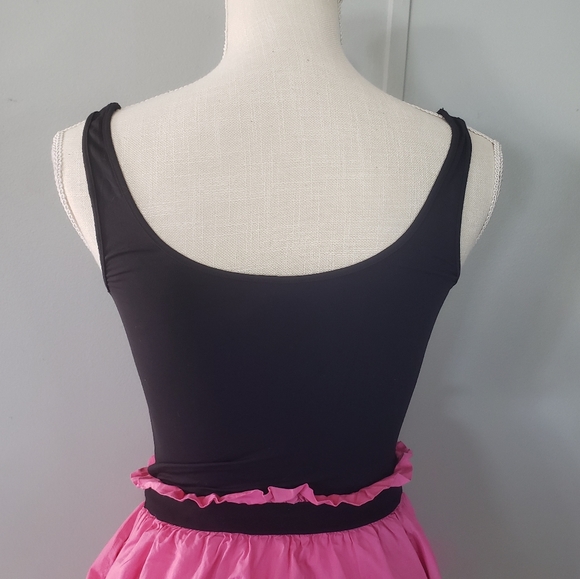 PINK Victoria's Secret Black and Pink Sleeveless Dress - Picture 7 of 11